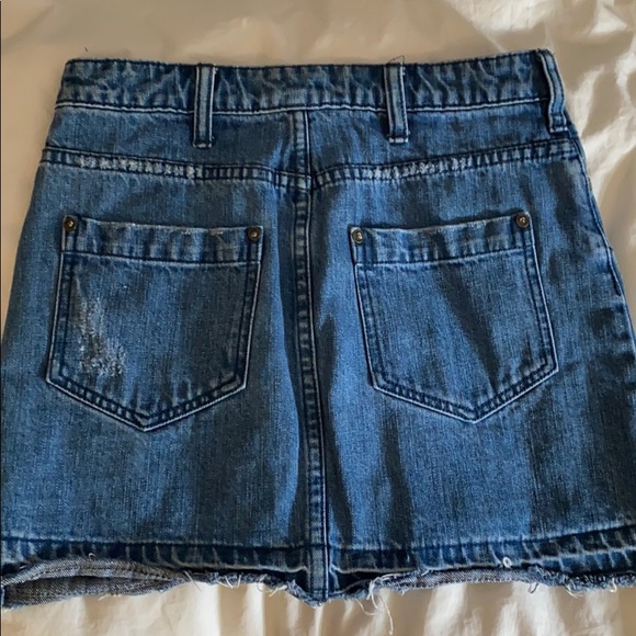 Free People Denim Skirt - Picture 2 of 2